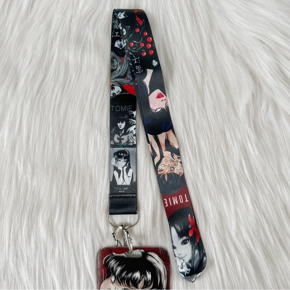 Tomie Junji Ito lanyard with Id/ card holder - Picture 3 of 4